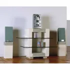 Hi-fi TV-stativ i sten och kristaller med en modern Xeni-design Viadurini