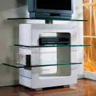 Modular TV-stativ i sten och kristall med modern design Agnes Viadurini