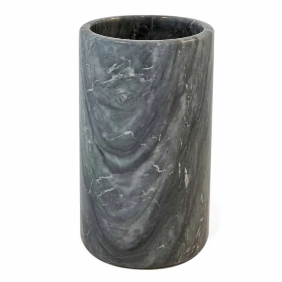 Köksverktygshållare i vitgrå eller svart marmor tillverkad i Italien - Tulvio Viadurini