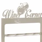 Handgjord flaskhållare i ädeljärn Tillverkad i Italien - Maste Viadurini