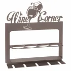 Handgjord flaskhållare i ädeljärn Tillverkad i Italien - Maste Viadurini