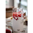 Modern flaskhållare i vitt, beige eller elfenben järn tillverkat i Italien - Leiden Viadurini