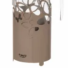 Modern flaskhållare i vitt, beige eller elfenben järn tillverkat i Italien - Leiden Viadurini