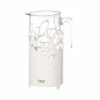 Modern flaskhållare i vitt, beige eller elfenben järn tillverkat i Italien - Leiden Viadurini