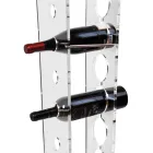 Kolumnflaskhållare och ishink i transparent akryl - Ciampino Viadurini