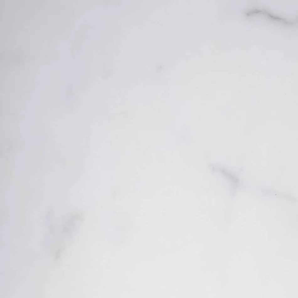 Carrara Marble, Marquinia och Mässing Ljusstake Tillverkad i Italien - Braxton Viadurini