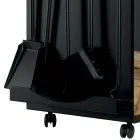 Trähållare med verktygshållare med 4 integrerade tillbehör Tillverkad i Italien - Uggla Viadurini