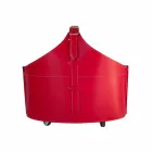 Portalegna från insidan med hjulet i en modern regener läder Fabia Viadurini