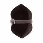 Portalegna från insidan med hjulet i en modern regener läder Fabia Viadurini