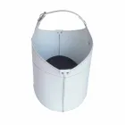 Portalegna från insidan med hjulet i en modern regener läder Fabia Viadurini