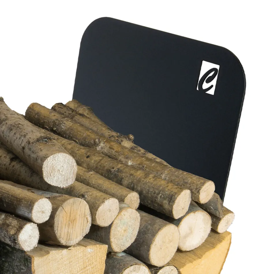 Inomhus vedhållare i stål med 3 tillbehör Made in Italy - Nelumbo Viadurini