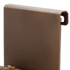 Inomhus vedträhållare i brunt stål Tillverkat i Italien med verktyg - Volturno Viadurini