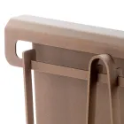 Inomhus vedträhållare i brunt stål Tillverkat i Italien med verktyg - Volturno Viadurini