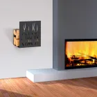 Vedhållare inomhus i målat stål Tillverkad i Italien - Ghino Viadurini