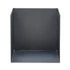 Vedhållare i svartmålat stål Made in Italy - Fiamme Viadurini