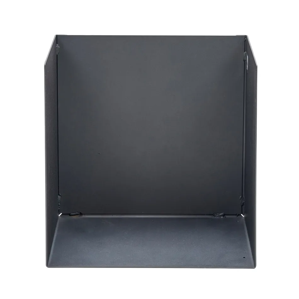 Vedhållare i svartmålat stål Made in Italy - Fiamme Viadurini