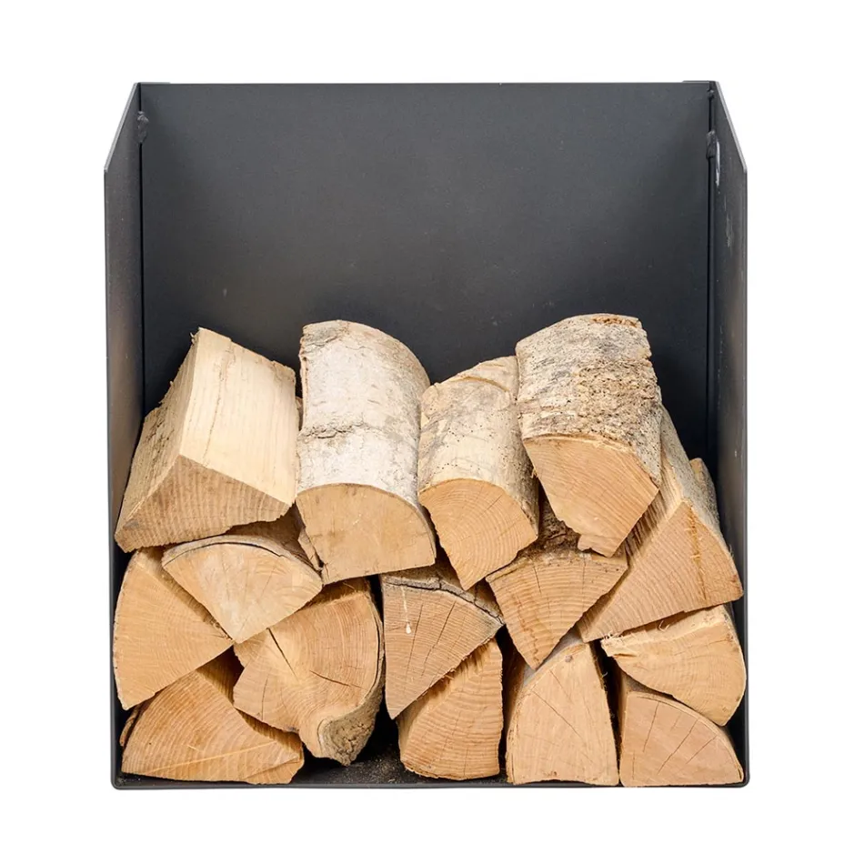 Vedhållare i svartmålat stål Made in Italy - Fiamme Viadurini