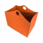 Portalegna bundna läder med WoodBag hjul i Italien Viadurini