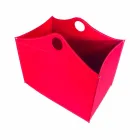 Portalegna bundna läder med WoodBag hjul i Italien Viadurini