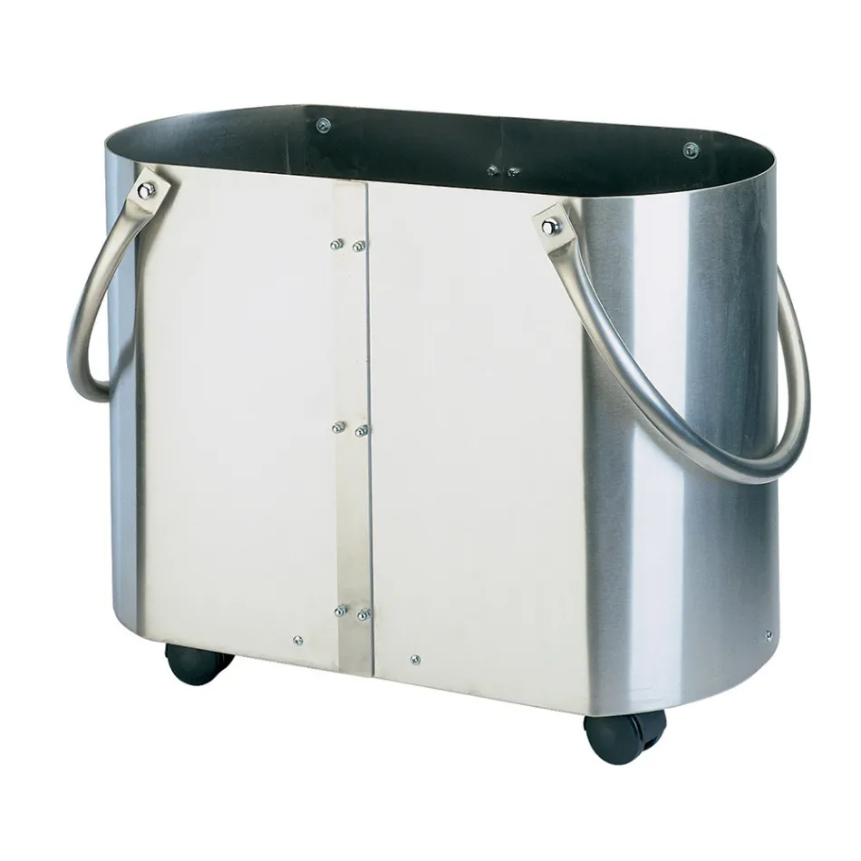 Trähållare i olika utföranden med 2 sidohandtag Made in Italy - Impala Viadurini