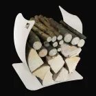 Intern vedhållare i målat stål tillverkad i Italien - Leopoldo Viadurini