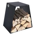 Modern golvstockhållare i målat stål tillverkad i Italien - Demetra Viadurini