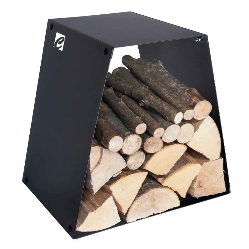 Modern golvstockhållare i målat stål tillverkad i Italien - Demetra Viadurini