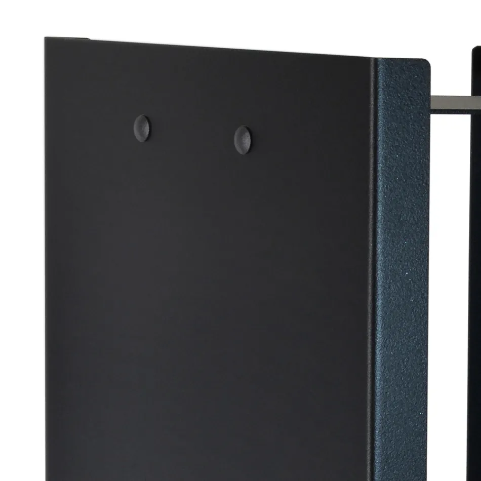 Modern stockhållare i målat stål tillverkad i Italien - Patrik Viadurini