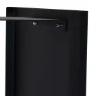 Modern stockhållare i målat stål tillverkad i Italien - Patrik Viadurini