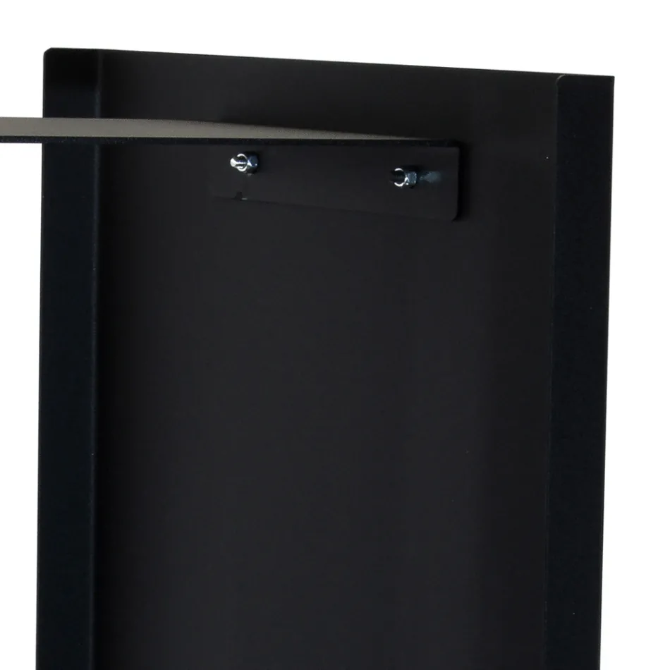 Modern stockhållare i målat stål tillverkad i Italien - Patrik Viadurini