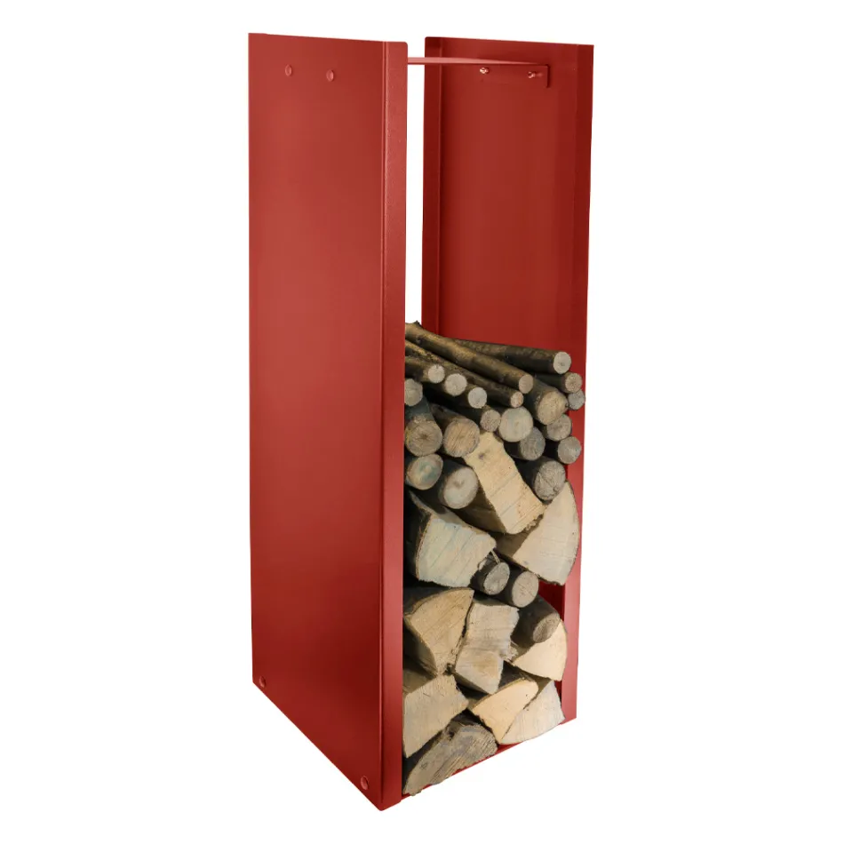 Modern stockhållare i målat stål tillverkad i Italien - Patrik Viadurini