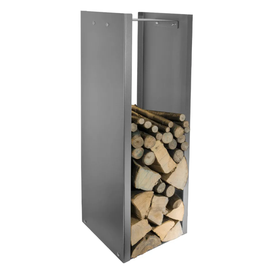 Modern stockhållare i målat stål tillverkad i Italien - Patrik Viadurini