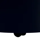 Modern trähållare gjord av metall med hjul tillverkad i Italien - penna Viadurini