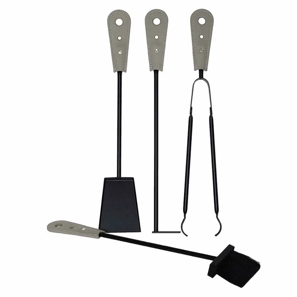 Vedhållare, järnhållare och strykjärn för Nicad läder, tillverkad i Italien Viadurini