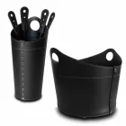 Vedhållare, järnhållare och strykjärn för Nicad läder, tillverkad i Italien Viadurini