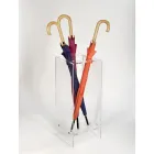 Paraplyställ för entré i vitt eller transparent plexiglas - Navel Viadurini