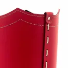 Design paraplyhållare i läder för paraplyhem eller kontor Viadurini