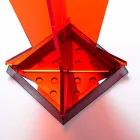 Paraplyställ för modern design i metakrylatkolarato Tillverkad i Italien - Pappa Viadurini