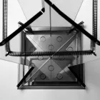 Paraplyställ för modern design i metakrylatkolarato Tillverkad i Italien - Pappa Viadurini