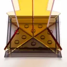 Paraplyställ för modern design i metakrylatkolarato Tillverkad i Italien - Pappa Viadurini