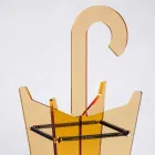 Paraplyställ för modern design i metakrylatkolarato Tillverkad i Italien - Pappa Viadurini