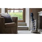 Paraplyställ för modern design i färgat järn tillverkat i Italien - Olfeo Viadurini