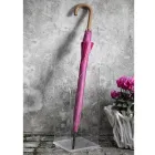 Paraplystativ i transparent laserdekorerad akrylkristall - Versio Viadurini