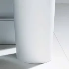 Paraply står i regenererat läder av Pluvia handgjord design Viadurini