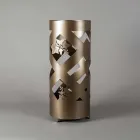 Paraplyställ i färgat järn av modern design gjord i Italien - Enrica Viadurini