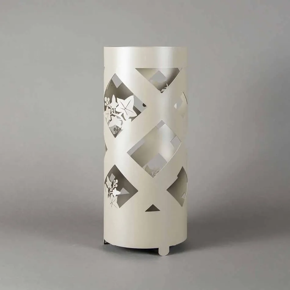 Paraplyställ i färgat järn av modern design gjord i Italien - Enrica Viadurini