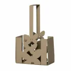 Moderna bordsbestickhållare i vitt, beige eller elfenben järn tillverkat Italien - Laida Viadurini