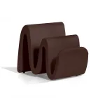 Tidningsställ i modern färgad polyeten tillverkad i Italien - Munoz Viadurini