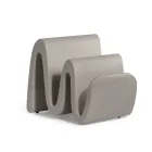 Tidningsställ i modern färgad polyeten tillverkad i Italien - Munoz Viadurini