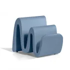 Tidningsställ i modern färgad polyeten tillverkad i Italien - Munoz Viadurini